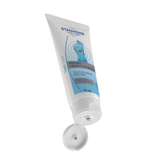 Pedi-Mist Cream To Powder 70 ML | Talco en crema para pies y control de humedad