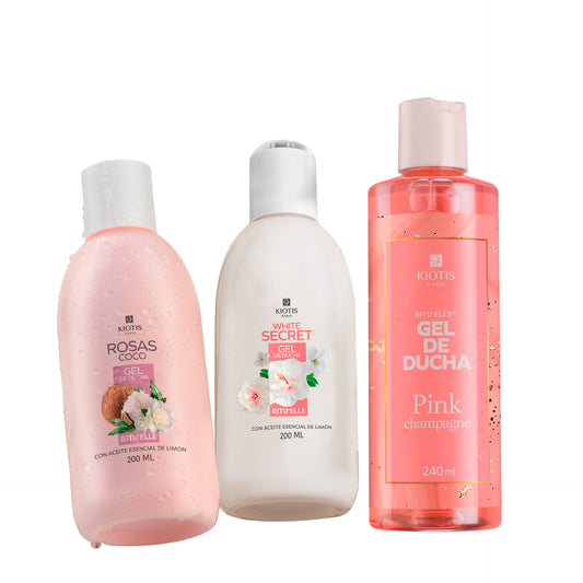 Pack Ducha | 3 Gel de Ducha Ritu'Elle