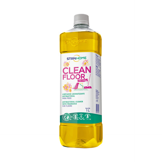 tanhome Clean Floor 1L Limpiador para Pisos Antibacterial Aromatizante