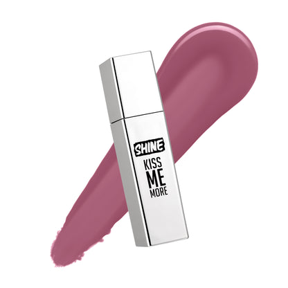 Shine Kiss Me More Labial | Hidratación 24H y Color 12H con Brillo Intenso