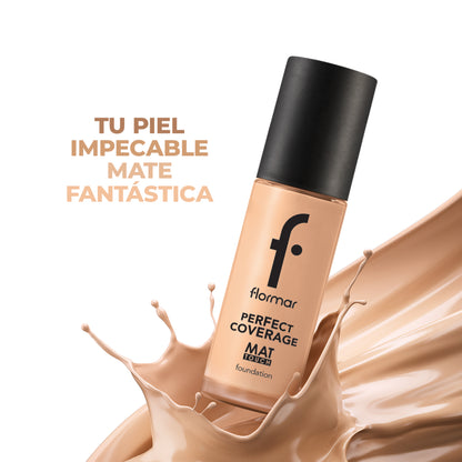 Mat Touch Foundation | Base de maquillaje efecto matificante