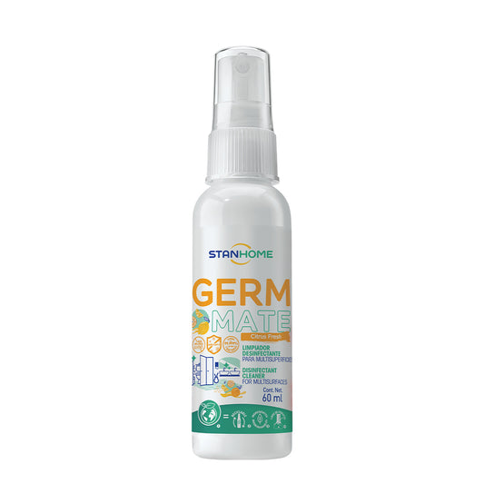 Germ Mate Citrus Fresh 60 ML | Limpiador desinfectante multisuperficies con aroma cítrico – Stanhome