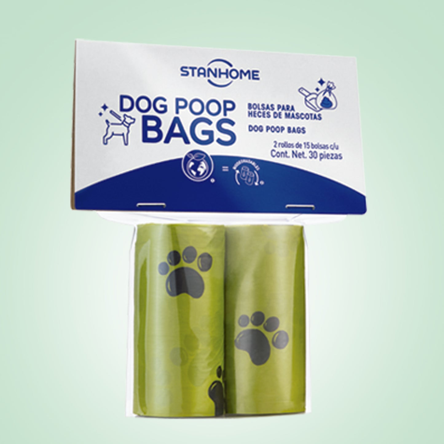 Dog Poop Bags 30 PZAS | Bolsas para heces de mascotas