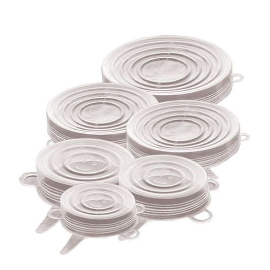 Silicone Cover | Set de 6 Tapas de Silicón Reutilizables
