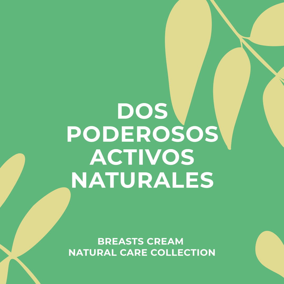 Breast Cream Natural Care Collection 45 G| Crema antiestrías para senos libre de parabenos