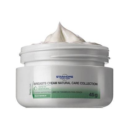Breast Cream Natural Care Collection 45 G| Crema antiestrías para senos libre de parabenos