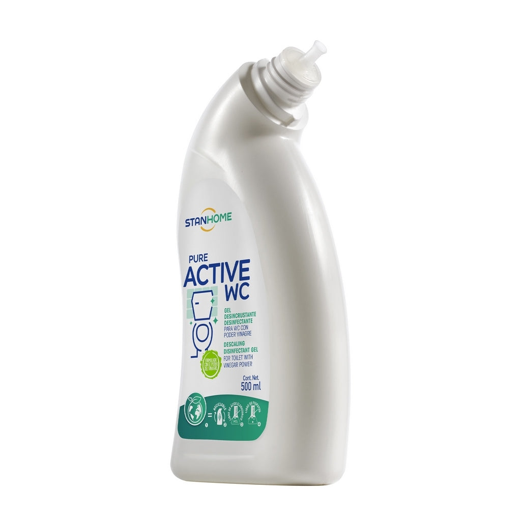 Pure Active WC 500 ML | Gel desincrustante desinfectante para inodoro