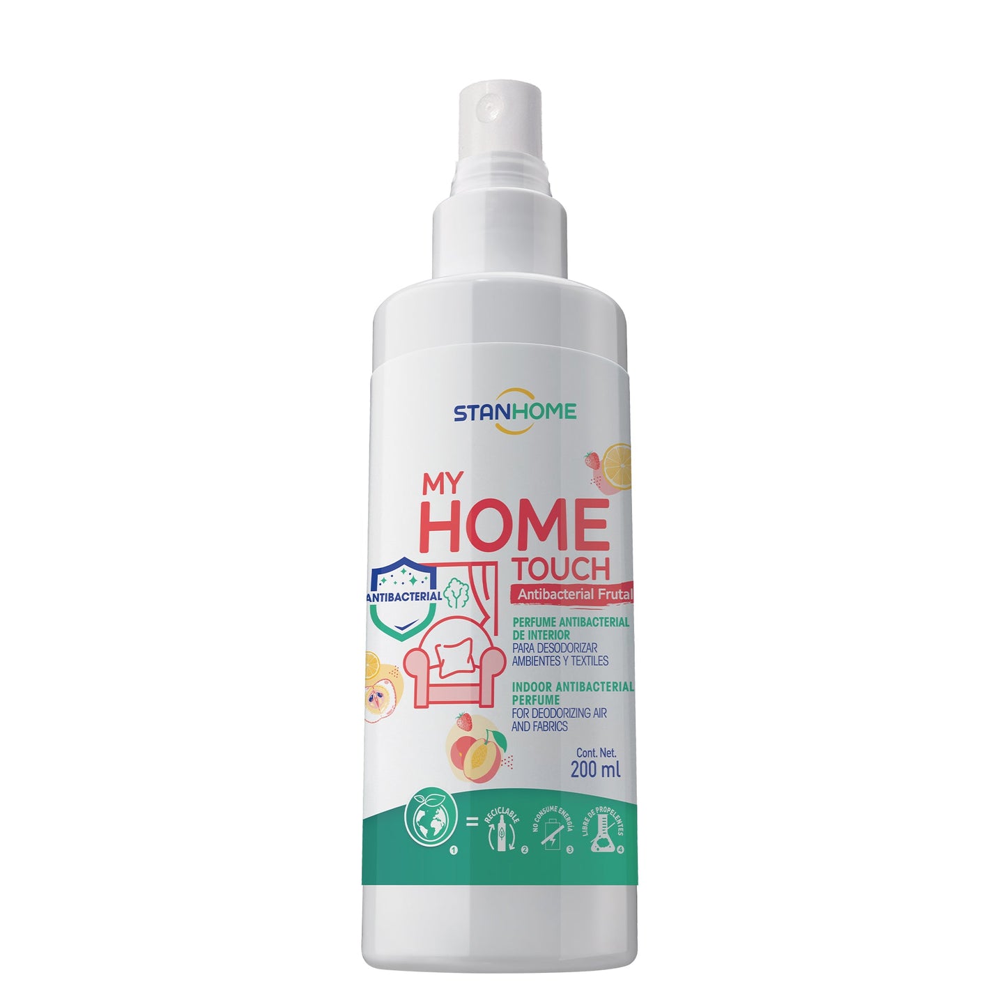 My Home Touch 200 ML | Perfume desodorizante de ambientes y textiles