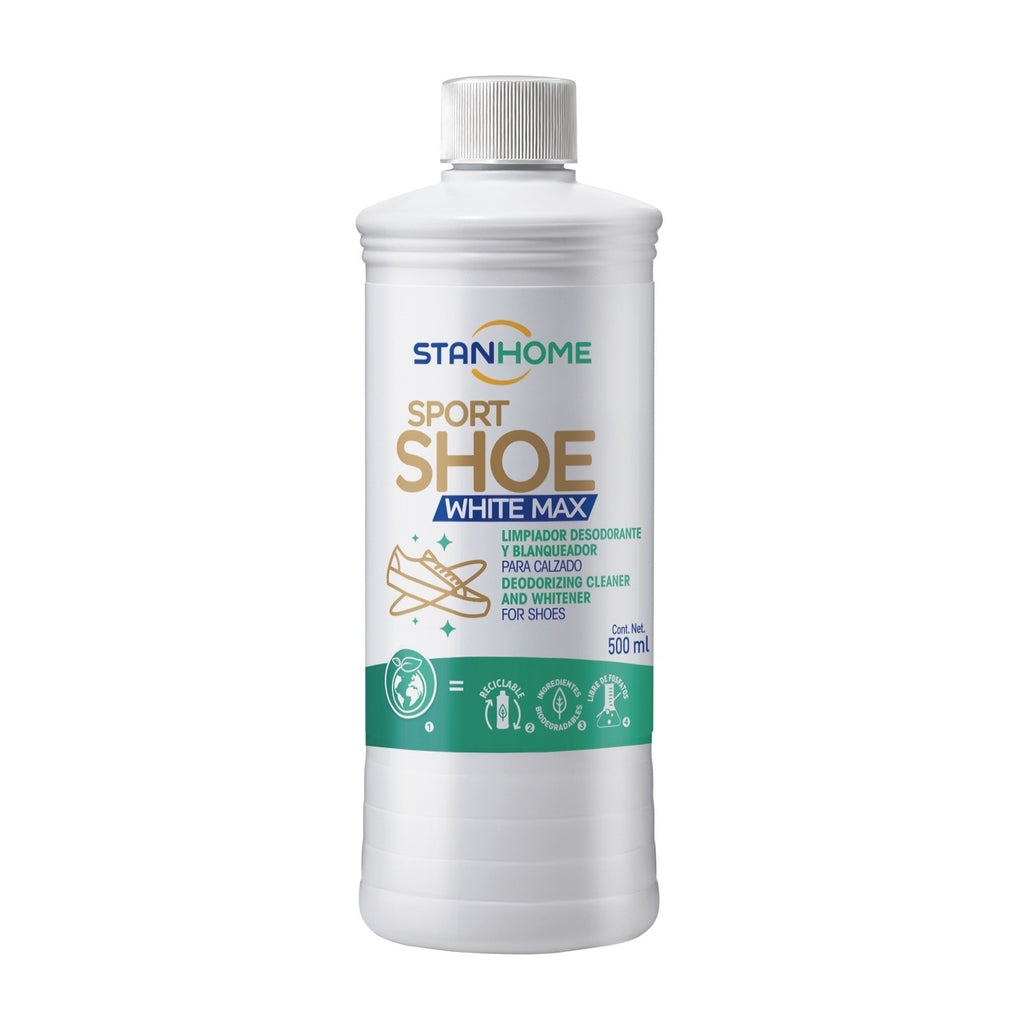 Sport Shoe White Max 500 ML | Limpiador desodorante blanqueador para calzado