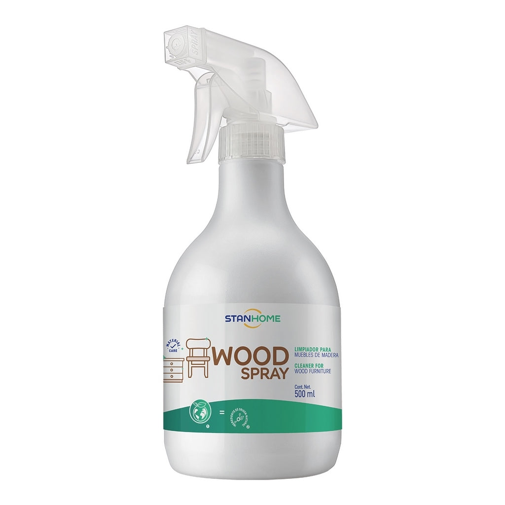 Wood Spray AFG 500 ML | Limpiador para muebles de madera en spray