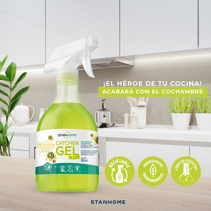 Catcher Gel 500 ML | Gel quitagrasa antibacterial